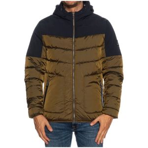 YES Zee, Winter Jassen Bruin, Heren, Maat:2XL