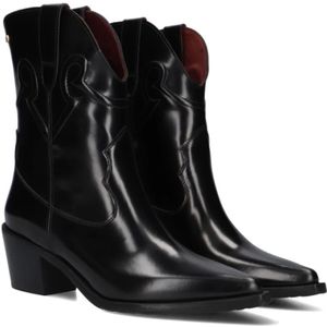 Fred De La Bretoniere, Schoenen, Dames, Zwart, 38 EU, Western Stijl Dames Laarzen