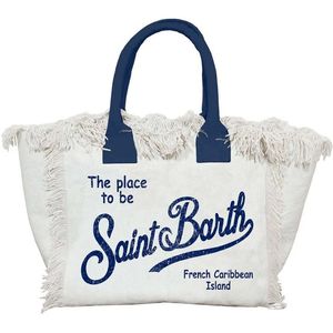 MC2 Saint Barth, Tassen, Dames, Wit, ONE Size, Handbags