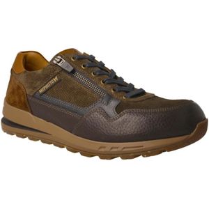 Mephisto, Schoenen, Heren, Bruin, 44 EU, Leer, Bruine Casual Sneaker Bradley