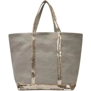 Vanessa Bruno, Fabric handbags Beige, Dames, Maat:ONE Size
