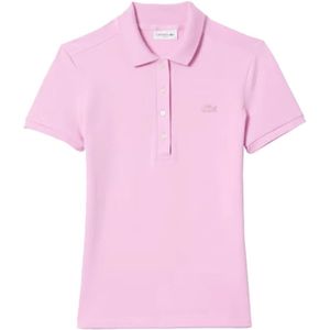 Lacoste, Polo Shirts Roze, Dames, Maat:4XL