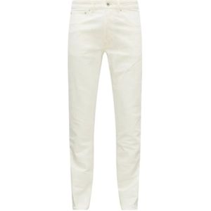Kenzo, Broeken, Heren, Wit, W28, Stijlvolle Slim-Fit Regular Jeans
