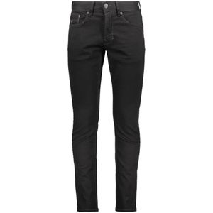 PME Legend, Slim Fit Zwarte Jeans met Rinsewassing Zwart, Heren, Maat:W28 L32