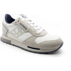 Napapijri, Schoenen, Heren, Wit, 42 EU, Leer, Witte Leren Sneakers S3Virtus 02/Nym