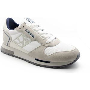 Napapijri, Witte Leren Sneakers S3Virtus 02/Nym Wit, Heren, Maat:46 EU