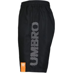 Umbro, Sport, Heren, Zwart, L, Polyester, Sportswear Bermuda Shorts