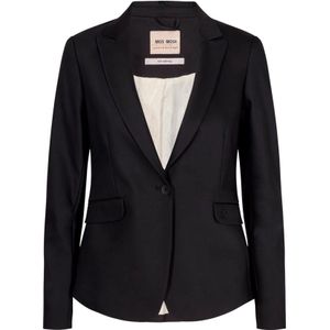 MOS Mosh, Jassen, Dames, Zwart, 3Xl, Katoen, Stijlvolle Blazer voor Dames