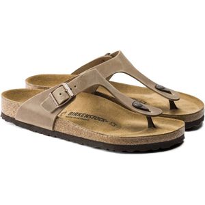 Birkenstock, Schoenen, Dames, Bruin, 35 EU, Kurk Voetbed Sandalen