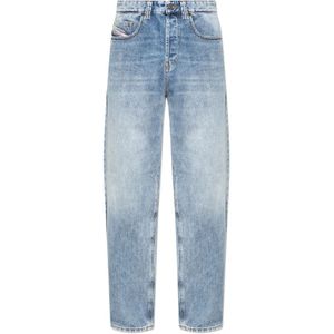 Diesel, Jeans, Heren, Blauw, W34 L32, ‘2001 D-Macro L.30’ jeans