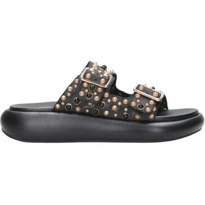 Ash, Slippers Zwart, Dames, Maat:40 EU