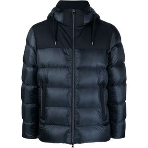 Herno, Jassen, Heren, Blauw, 2Xl, Winter Jassen