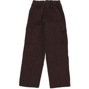 Obey, Broeken, Dames, Bruin, W26, Denim, Cargo Denim Pant in Java Brown