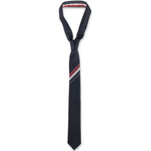 Thom Browne, Accessoires, Heren, Blauw, ONE Size, Wol, Ties