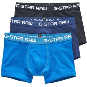 G-star, Ondergoed, Heren, Blauw, S, 3-Pack Trunk Boxer Set