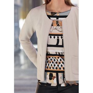 Betty Barclay, Tops, Dames, Veelkleurig, M, Grafisch Print U-Hals Shirt