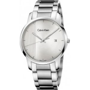 Calvin Klein, Accessoires, Dames, Grijs, ONE Size, Prachtige Dames Quartz Horloge