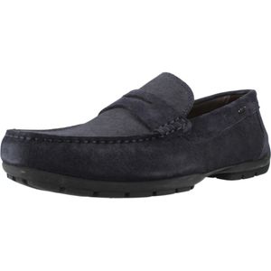 Geox, Schoenen, Heren, Blauw, 42 EU, Moner Loafers