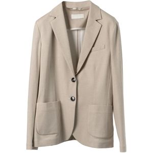 Circolo 1901, Blazers Beige, Dames, Maat:XS