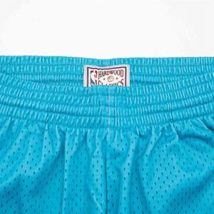 Mitchell & Ness, Korte broeken, Heren, Blauw, S, Polyester, Officiële NBA Team Shorts Regular Fit