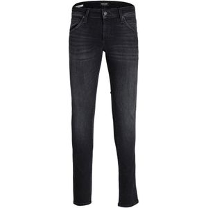 Jack & Jones, Jeans, Heren, Zwart, W34 L36, Denim, Slim-fit jeans