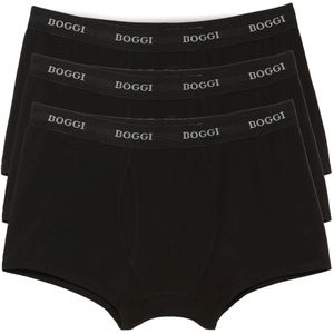 Boggi Milano, Ondergoed, Heren, Zwart, 2Xl, Katoen, Stretch katoenen jersey boxershorts