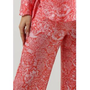 Moss Copenhagen, Broeken, Dames, Roze, S, Maricel Myrina Pants Aop in Roze