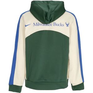 Nike, Sweatshirts & Hoodies, Heren, Veelkleurig, L, Polyester, Milwaukee Bucks NBA Hoodie