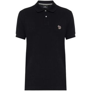 PS By Paul Smith, Katoenen poloshirt Zwart, Heren, Maat:3XL