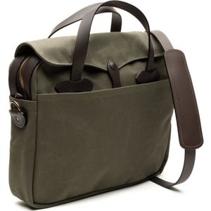 Filson, Tassen, Heren, Groen, ONE Size, Groene Stoere Originele Aktetas Tassen