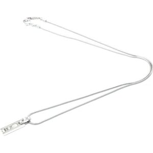 Tiffany & Co. Pre-owned, Pre-owned, unisex, Grijs, ONE Size, Tweed, Pre-owned White Gold necklaces