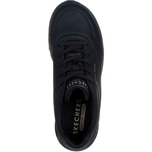 Skechers, Schoenen, Dames, Zwart, 37 EU, Modieuze Gedempte Sneaker