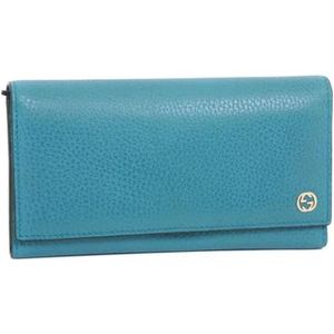 Gucci Vintage, Tweedehands portemonnees Blauw, Dames, Maat:ONE Size