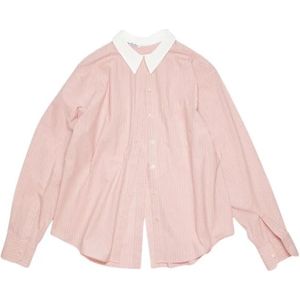 Acne Studios Pre-owned, Pre-owned, Dames, Roze, S, Tweed, Pre-owned Blouse