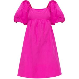 Kate Spade, Jurk met korte mouwen Roze, Dames, Maat:M