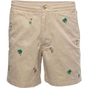 Ralph Lauren Pre-owned, Pre-owned, Dames, Beige, M, Katoen, Pre-owned Cotton bottoms