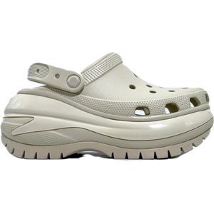 Crocs, Beige Sandalen Mega Crush Clog Beige, Dames, Maat:36 EU