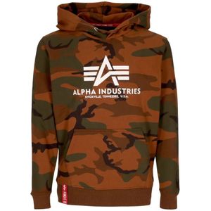 Alpha Industries, Sweatshirts & Hoodies, Heren, Bruin, L, Hoodies