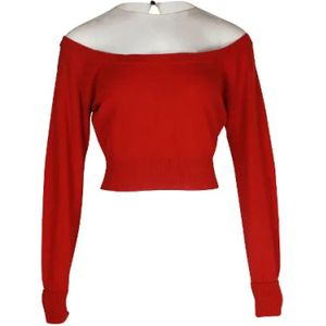 Alexander Wang Pre-owned, Pre-owned, Dames, Rood, S, Wol, Pre-owned Cashmere tops
