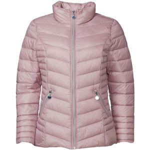 Danwear, Jassen, Dames, Roze, 4Xl, Polyester, Lichte donsjas Stijlvol Gewatteerde Kwaliteit