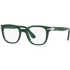 Persol, Accessoires, unisex, Groen, 52 MM, Eyewear frames PO 3263V