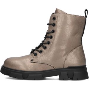 Bullboxer, Schoenen, Dames, Bruin, 38 EU, Leer, Bronzen Leren Ritslaarzen