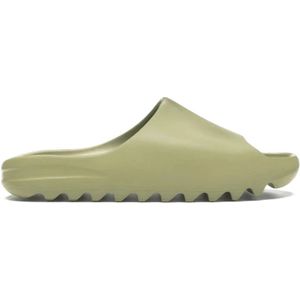 Yeezy, Schoenen, Heren, Groen, 38 EU, Wol, Resin Slide Sandalen