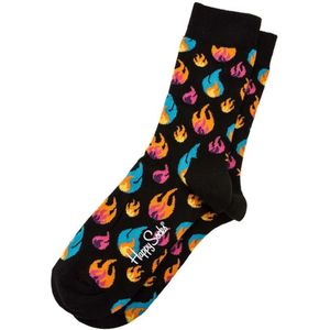 Happy Socks, Ondergoed, unisex, Veelkleurig, M, Flames Sock Socks