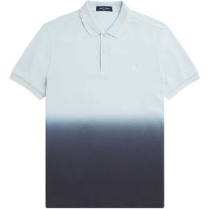 Fred Perry, Tops, Heren, Blauw, M, Overhemd Fp Ombre Fred Perry Overhemd