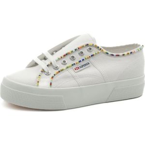 Superga, Schoenen, Dames, Wit, 39 EU, Multicolor Kralen Damesschoenen 2740