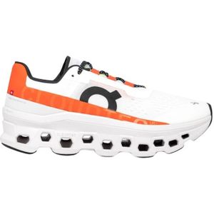 On Running, Cloudmonster Sneakers met gerecyclede materialen Wit, Dames, Maat:38 1/2 EU