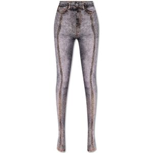 Diesel, P-Koll tights Grijs, Dames, Maat:M