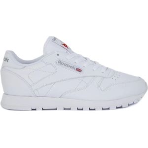 Reebok, Klassieke Leren Schoenen Wit, Dames, Maat:36 EU