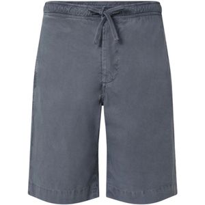 Ecoalf, Korte broeken, Heren, Blauw, L, Katoen, Ethische Bermuda Shorts Grijs Blauw